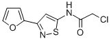 CAS 登录号：37853-37-5， 2-氯-N-(3-呋喃-2-基-1,2-恶唑-5-基)乙酰胺