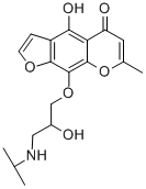 CAS 登录号:37855-80-4, 异丙洛尔
