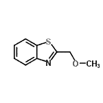CAS 登录号：37859-38-4， 2-(甲氧基甲基)-1,3-苯并噻唑
