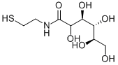 CAS 登录号:3786-84-3, (2R,3S,4R,5R)-2,3,4,5,6-五羟基-N-(2-巯基乙基)己酰胺