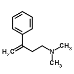 CAS 登录号：37918-73-3， N,N-二甲基-3-苯基-3-丁烯-1-胺