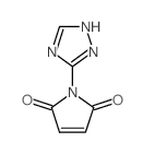 CAS 登录号：37922-59-1， 1-(2H-1,2,4-三唑-3-基)吡咯-2,5-二酮