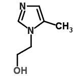 CAS 登录号：379229-01-3， 2-(5-甲基-1H-咪唑-1-基)乙醇