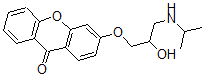 CAS#: 37933-99-6, 3-[2-Hydroxy-3-(Propan-2-Ylamino)Propoxy]Xanthen-9-One