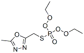 CAS 登录号:37934-12-6, 2-(二乙氧基磷酰硫基甲基)-5-甲基-1,3,4-恶二唑