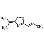 CAS 登录号：379690-18-3， (4S)-4-异丙基-2-[(1E)-1-丙烯-1-基]-4,5-二氢-1,3-恶唑