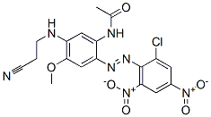CAS#: 37984-46-6, N-[2-[(2-Chloro-4,6-Dinitrophenyl)Azo]-5-[(2-Cyanoethyl)Amino]-4-Methoxyphenyl]-Acetamide