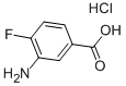 CAS#: 3799-24-4, 3-Amino-4-Fluorobenzoic Acid Hydrochloride