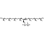 CAS#: 38005-61-7, {(1S,2S,3S)-2-Methyl-3-[(1E,5E,9E)-2,6,10,14-Tetramethyl-1,5,9,13-Pentadecatetraen-1-Yl]-2-[(3E,7E)-4,8,12-Trimethyl-3,7,11-Tridecatrien-1-Yl]Cyclopropyl}Methyl Trihydrogen Diphosphate