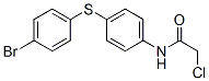 CAS#: 38007-83-9, N-[4-(4-Bromophenyl)Sulfanylphenyl]-2-Chloroacetamide