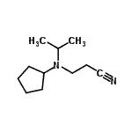 CAS 登录号：380222-28-6， 3-[环戊基(异丙基)氨基]丙腈