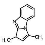 CAS 登录号：38038-82-3， 1,3-二甲基-3H-吡咯并[1,2-a]苯并咪唑