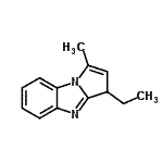 CAS 登录号：38038-83-4， 3-乙基-1-甲基-3H-吡咯并[1,2-a]苯并咪唑