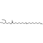 CAS 登录号：3804-52-2， (9E)-N-[2-(二乙基氨基)乙基]-9-十八碳烯酰胺