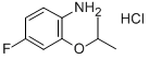 CAS#: 380430-47-7, 4-Fluoro-2-Isopropoxyaniline Hydrochloride