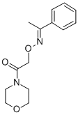 CAS 登录号:38063-84-2, 苯乙酮 O-(吗啉基羰基甲基)肟