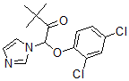 CAS 登录号：38083-30-6， 1-(2,4-二氯苯氧基)-1-咪唑-1-基-3,3-二甲基丁烷-2-酮