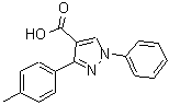 CAS#: 380910-52-1, 3-(4-Methylphenyl)-1-Phenyl-1H-Pyrazole-4-Carboxylic Acid