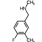 CAS 登录号：381236-52-8， 1-(4-氟-3-甲基苯基)-N-甲基甲胺