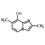 CAS 登录号：381243-34-1， 2,7-二甲基咪唑并[1,2-a]吡啶-8-醇