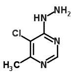 CAS 登录号：381688-55-7， 5-氯-4-肼基-6-甲基嘧啶