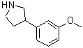 CAS 登录号：38175-35-8， 3-(3-甲氧基苯基)吡咯烷