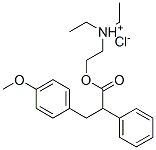 CAS#: 3820-14-2, 2-Diethylaminoethyl 3-(4-Methoxyphenyl)-2-Phenylpropanoate Hydrochloride