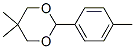 CAS#: 38252-14-1, 5,5-Dimethyl-2-(4-Methylphenyl)-1,3-Dioxane