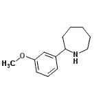 CAS 登录号：383129-37-1， 2-(3-甲氧基苯基)氮杂环庚烷