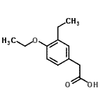 CAS # 383134-75-6, (4-乙氧基-3-乙基苯基)乙酸