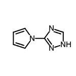 CAS 登录号：383142-88-9， 5-(1H-吡咯-1-基)-1H-1,2,4-三唑