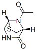 CAS 登录号：383177-06-8， (1R,5R)-8-乙酰基-6-硫杂-3,8-二氮杂双环[3.2.1]辛烷-2-酮