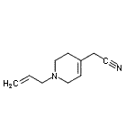 CAS 登录号：383193-65-5， (1-烯丙基-1,2,3,6-四氢-4-吡啶基)乙腈
