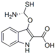 CAS 登录号:38327-45-6, (2S)-2-氨基-3-(2-硫基-1H-吲哚-3-基)丙酸