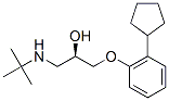 CAS 登录号:38363-41-6, (2R)-1-(叔丁基氨基)-3-(2-环戊基苯氧基)丙-2-醇