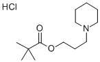 CAS#: 38370-86-4, 3-Piperidin-1-Ylpropyl 2,2-Dimethylpropanoate Hydrochloride
