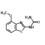 CAS 登录号：383866-88-4， 1-(4-甲氧基-1,3-苯并噻唑-2-基)脲
