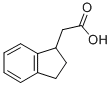 CAS 登录号：38425-65-9， 2-(2,3-二氢-1H-茚-1-基)乙酸