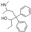 CAS 登录号:38455-85-5, 6-甲基氨基-4,4-二(苯基)庚烷-3-醇
