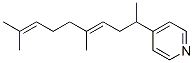 CAS 登录号：38462-26-9， 4-[(4E)-5,9-二甲基癸-4,8-二烯-2-基]吡啶