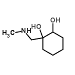CAS 登录号：384812-33-3， 1-[(甲基氨基)甲基]-1,2-环己烷二醇