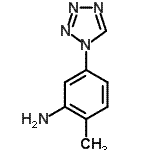 CAS 登录号：384860-18-8， 2-甲基-5-(1H-四唑-1-基)苯胺