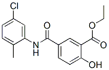 CAS#: 38507-93-6, Ethyl 5-[(5-Chloro-2-Methylphenyl)Carbamoyl]-2-Hydroxybenzoate