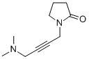 CAS#: 3854-02-2, 1-(4-Dimethylamino-But-2-Ynyl)-Pyrrolidin-2-One