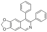 CAS 登录号：385416-36-4， 7,8-二苯基-[1,3]二氧杂环戊并[4,5-g]异喹啉