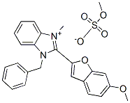 CAS#: 38582-02-4, 1-Benzyl-2-(6-Methoxy-1-Benzofuran-2-Yl)-3-Methylbenzimidazol-3-Ium Methyl Sulfate