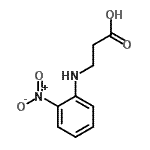 CAS#: 38584-58-6, N-(2-Nitrophenyl)-beta-Alanine