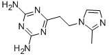 CAS#: 38668-46-1, 2,4-Diamino-6-[2-(2-Methyl-1-Imidazolyl)Ethyl]-1,3,5-Triazine
