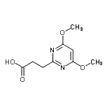 CAS 登录号：386715-41-9， 3-(4,6-二甲氧基-2-嘧啶基)丙酸