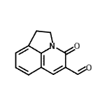 CAS 登录号：386715-47-5， 4-氧代-1,2-二氢-4H-吡咯并[3,2,1-Ij]喹啉-5-甲醛